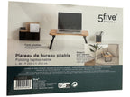 Plateau de bureau pliable