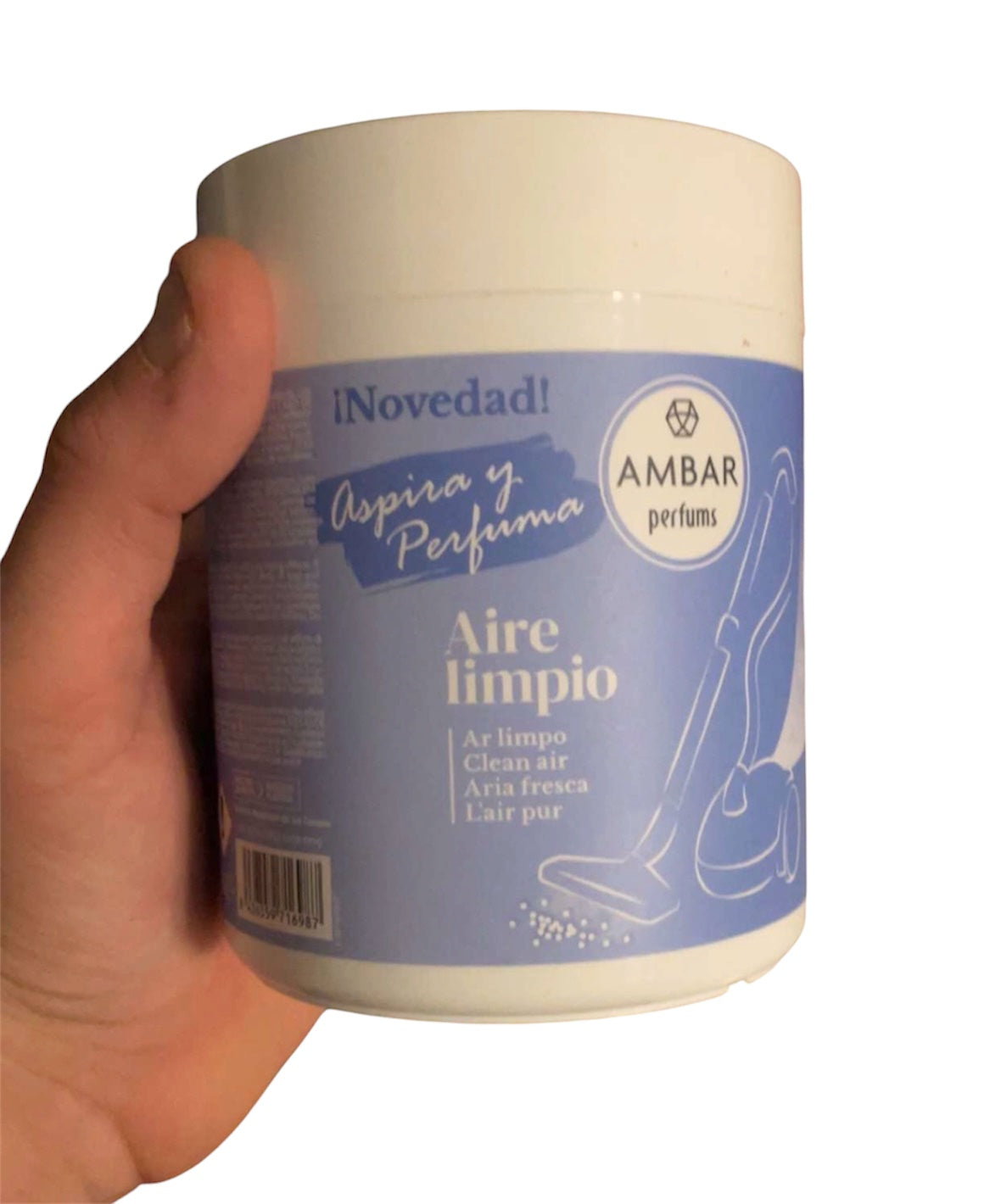 Granulé parfumé pour aspirateur – vue complémentaire 1