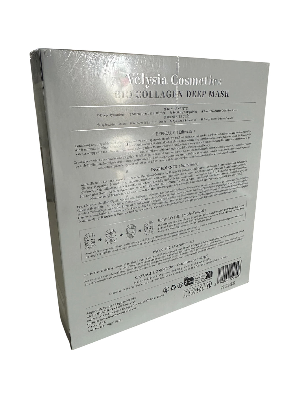 Masque bio collagen