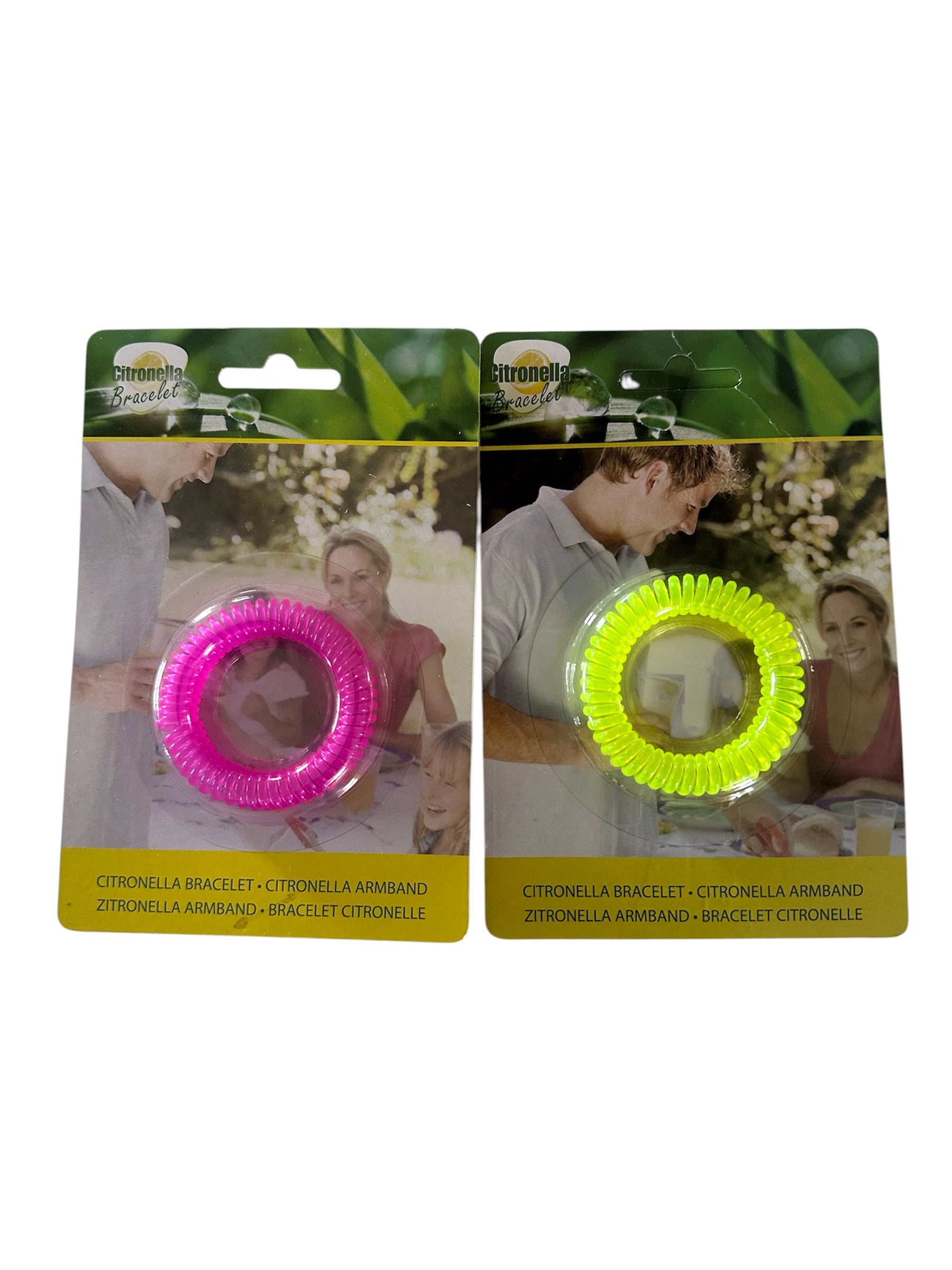 Bracelet anti-moustiques à la citronnelle