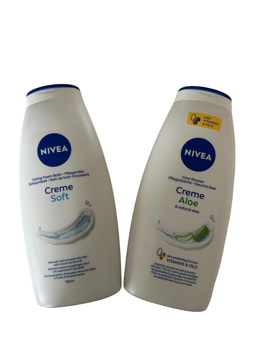Gels douche crème Nivea