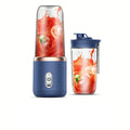 Bouteille mixeuse portable électrique à 6 lames, mixeur à jus multifonction pour smoothies et jus frais, gobelet pour piler la glace, robot culinaire