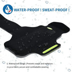 Brassard de sport HAISSKY 5 pouces pour iPhone 13, 12 Mini, 11 Pro, 6, 6s, 7, 8, SE (2022/2020) - Pochette pour le bras et le poignet