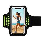 Brassard de sport HAISSKY 5 pouces pour iPhone 13, 12 Mini, 11 Pro, 6, 6s, 7, 8, SE (2022/2020) - Pochette pour le bras et le poignet