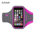 Brassard de sport HAISSKY 5 pouces pour iPhone 13, 12 Mini, 11 Pro, 6, 6s, 7, 8, SE (2022/2020) - Pochette pour le bras et le poignet