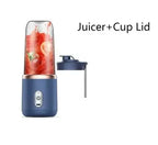 Bouteille mixeuse portable électrique à 6 lames, mixeur à jus multifonction pour smoothies et jus frais, gobelet pour piler la glace, robot culinaire