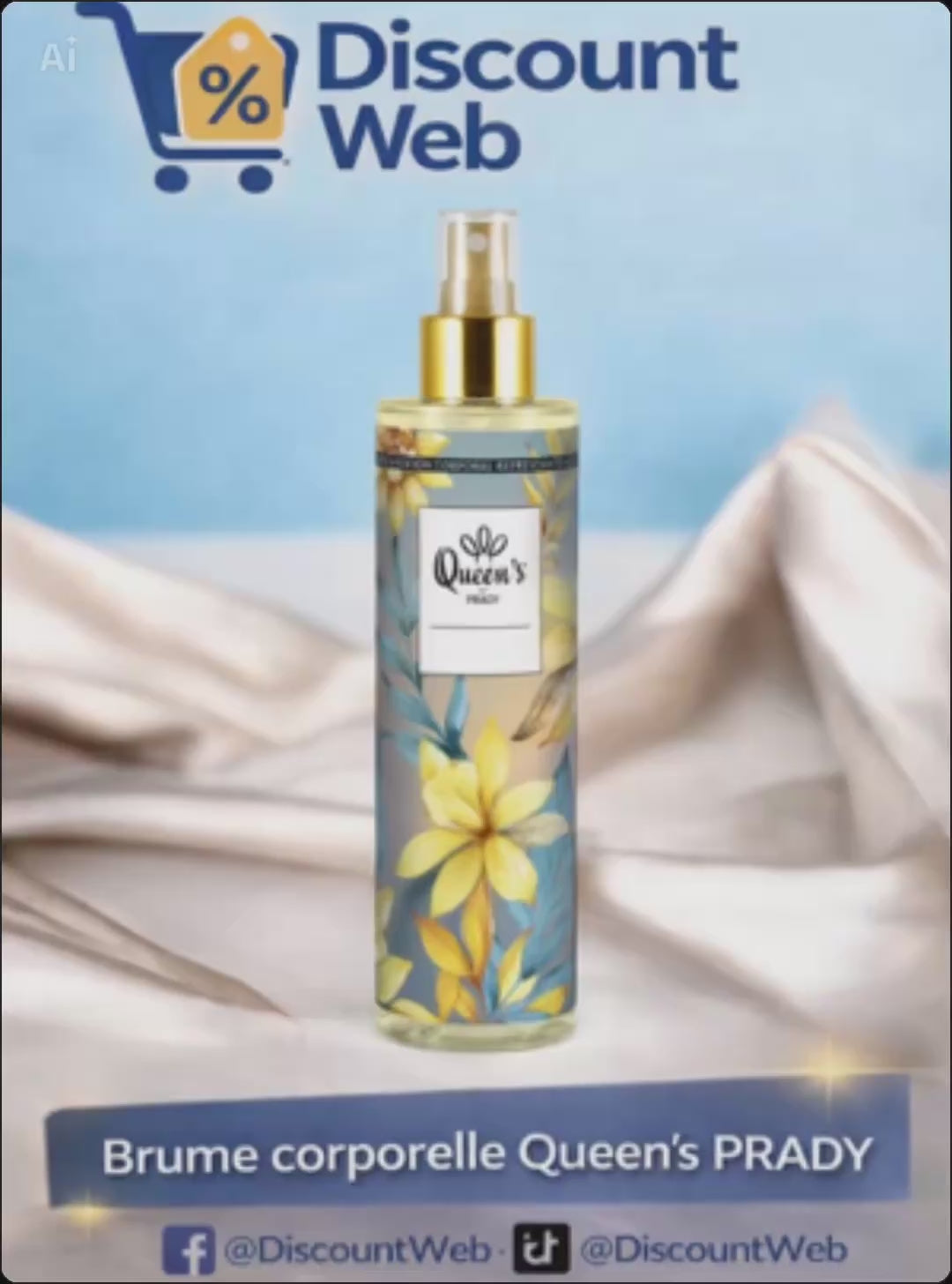 Brume corps et cheveux 250ML - Prady
